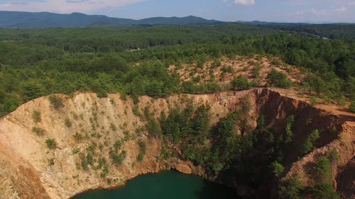 空中射击的湖 · 免费素材视频