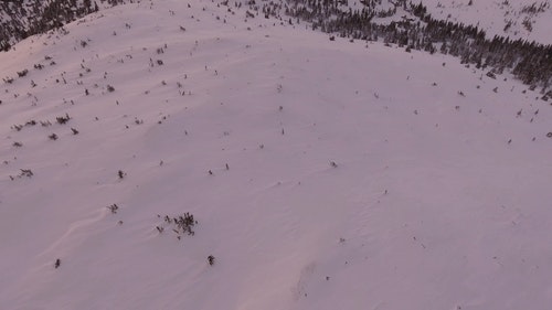 空中射击的雪山 · 免费素材视频