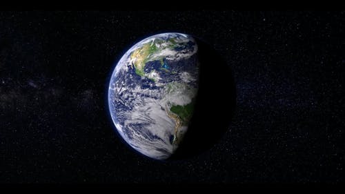 地球旋转视频 · 免费素材视频