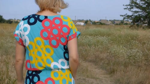 走在草地上 · 免费素材视频