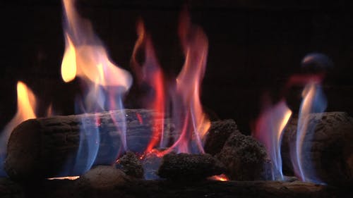 有关壁爐, 火, 火焰的免费素材视频