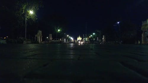 夜景城市鸟瞰图 · 免费素材视频