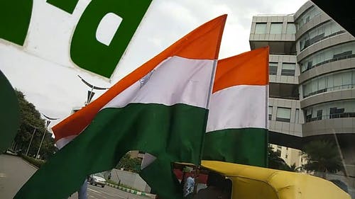 印度国旗 · 免费素材视频