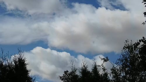 天空上的巨大云 · 免费素材视频