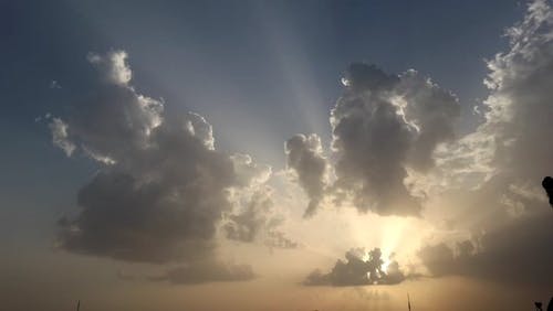 时间流逝的天空 · 免费素材视频