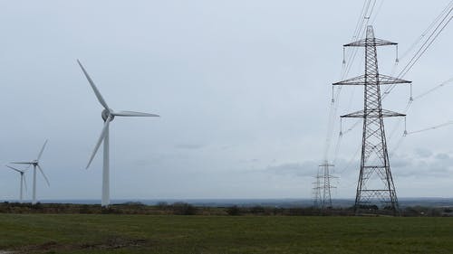 风力发电机 · 免费素材视频