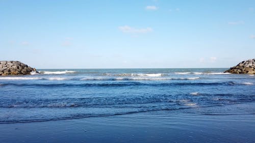 大海与大海的景色 · 免费素材视频