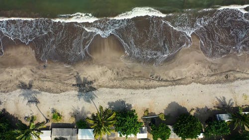 空中射击的海滩 · 免费素材视频