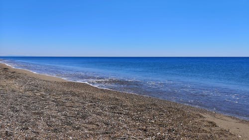 沙质海岸上的软浪 · 免费素材视频