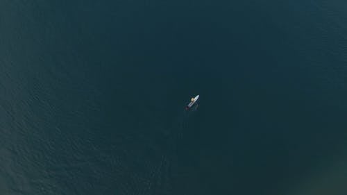 桨登机人的无人机画面 · 免费素材视频
