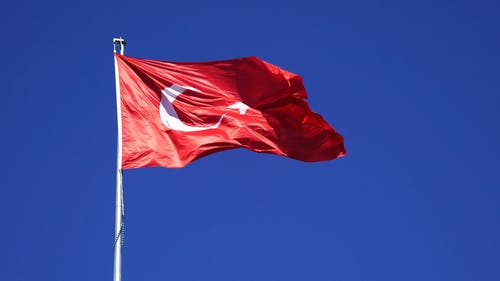 伊斯坦布尔的旗帜 · 免费素材视频