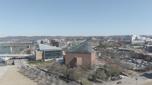 社区的无人机画面 · 免费素材视频