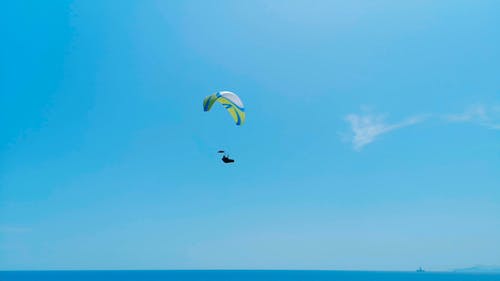滑翔伞镜头 · 免费素材视频