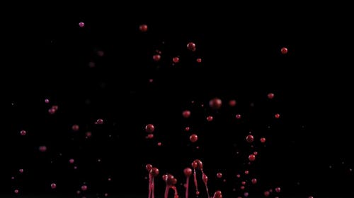液体飞溅 · 免费素材视频