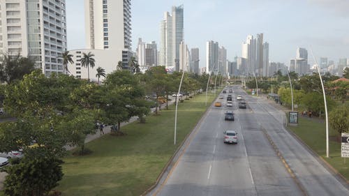 城市景观的鸟瞰图 · 免费素材视频