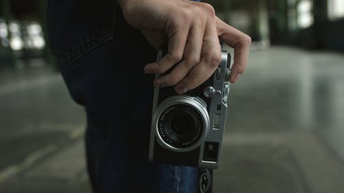 相机的特写视图 · 免费素材视频