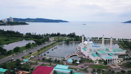 宫殿外观和景观的画面 · 免费素材视频
