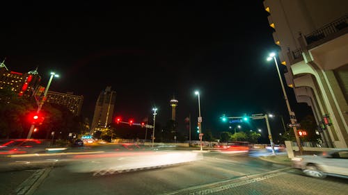 城市繁忙的十字路口 · 免费素材视频