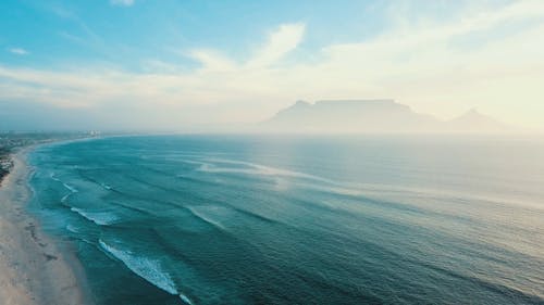 海浪系列接吻海岸线 · 免费素材视频