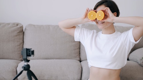 有关人,女人,柑橘的免费素材视频