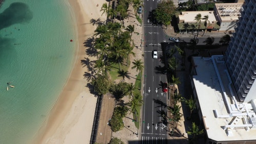 有关夏威夷,威基基,威基基海滩的免费素材视频