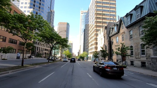 有关人行道,加拿大,城市的免费素材视频