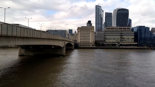 有关伦敦市中心,城市,多云的天空的免费素材视频