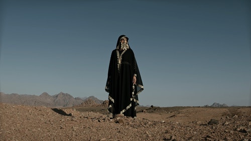 有关传统服装,女人,沙漠的免费素材视频