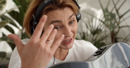 有关人,吉他,在线课程的免费素材视频