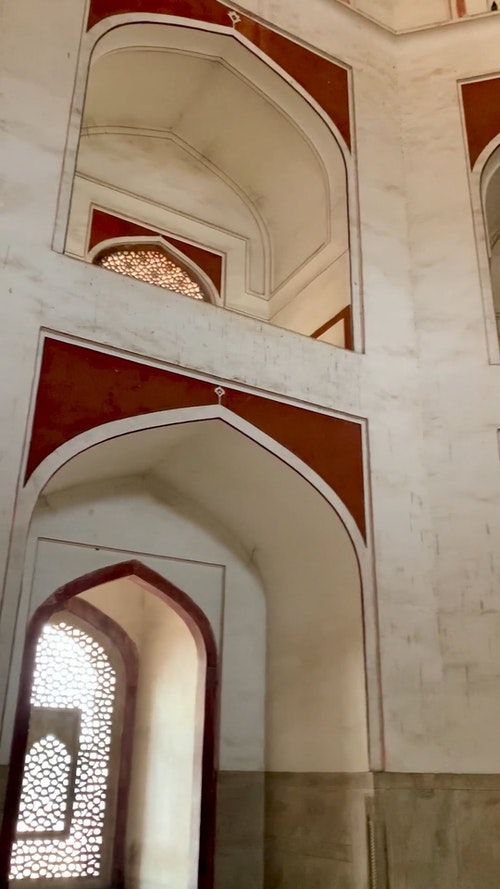 有关humayuns墓,伊斯兰,垂直视频的免费素材视频