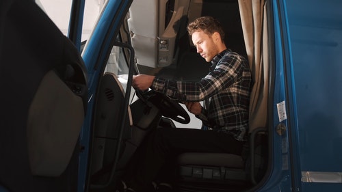 有关人,侧面图,卡车的免费素材视频