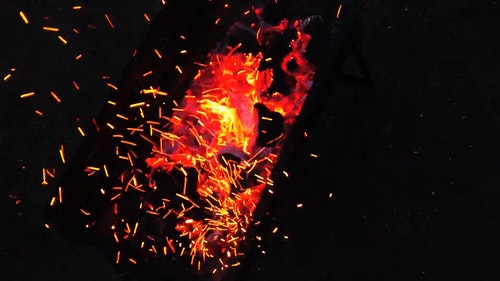 有关大火,易燃的,木炭的免费素材视频