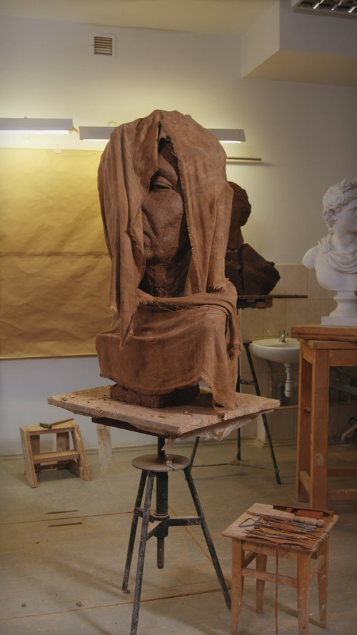 有关创造力,垂直视频,室内的免费素材视频