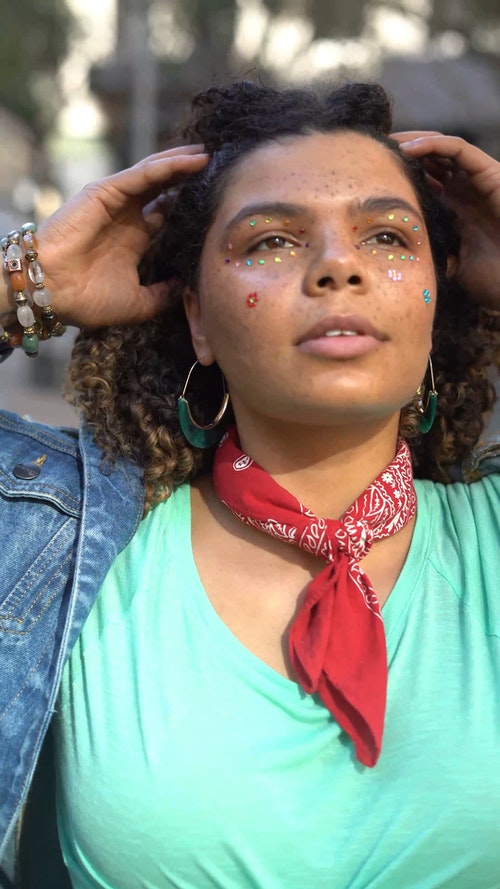 有关垂直视频,微笑,投影的免费素材视频