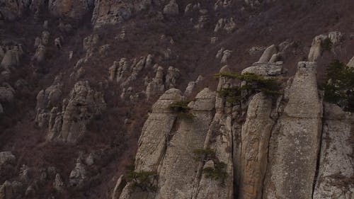 有关天性, 山, 岩层的免费素材视频