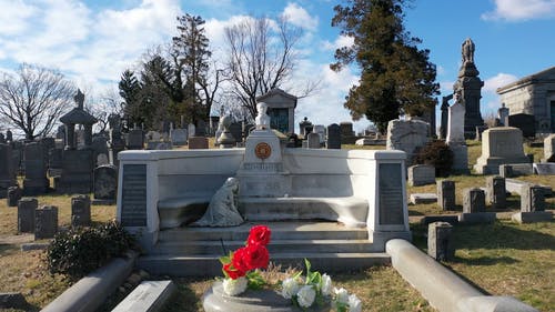 有关哈利胡迪尼, 墓园, 坟墓的免费素材视频