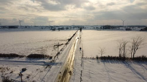 有关下雪的, 冬季, 冰的免费素材视频