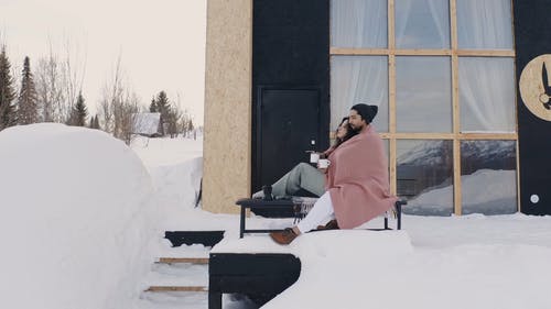 有关一对, 人, 冬季的免费素材视频