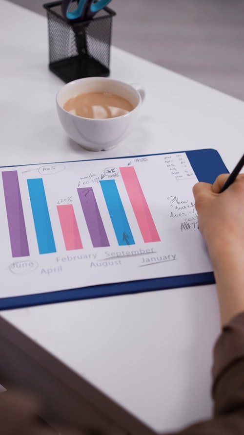 有关图表,垂直视频,报告的免费素材视频