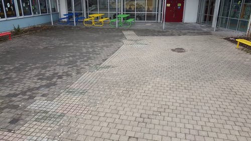 有关学校, 建筑, 拉出射击的免费素材视频