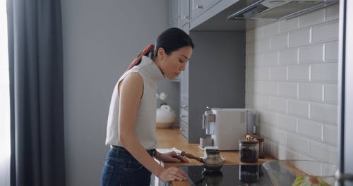 有关厨房区, 台面, 咖啡壶的免费素材视频