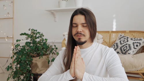 有关人, 冥想, 室内的免费素材视频