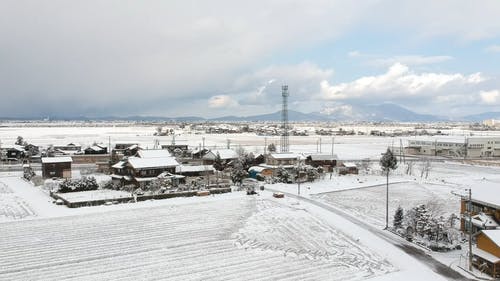 有关冬季, 天空, 家的免费素材视频