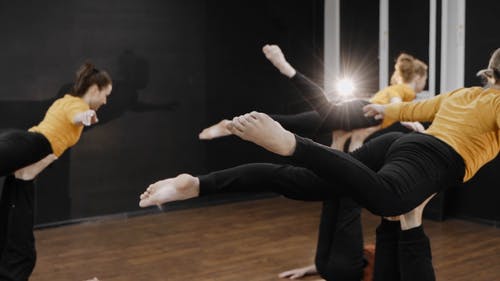 有关室内, 当代舞者, 排演的免费素材视频