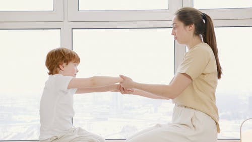 有关一起, 儿童, 咖啡色头发的女人的免费素材视频