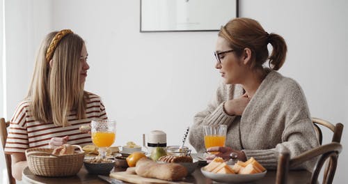 有关互动, 女儿, 女性的免费素材视频