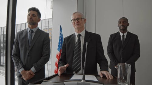 有关候选人, 室内, 手势的免费素材视频