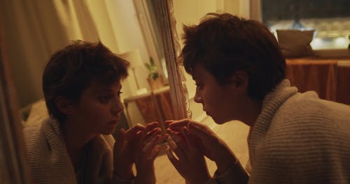 有关人像摄影, 反射, 哀思的免费素材视频