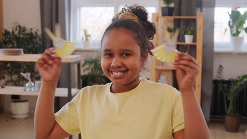 有关在家, 女孩, 复活节的免费素材视频