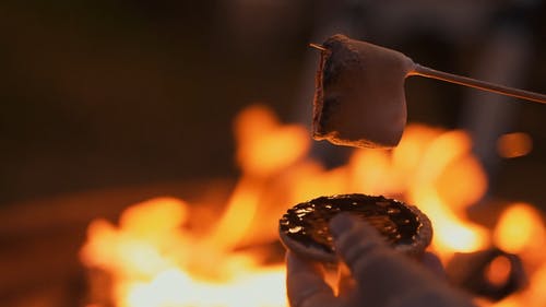 有关s&#39;mores, smores, 全景的免费素材视频